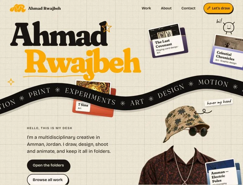 Portfolio أحمد رواجبة