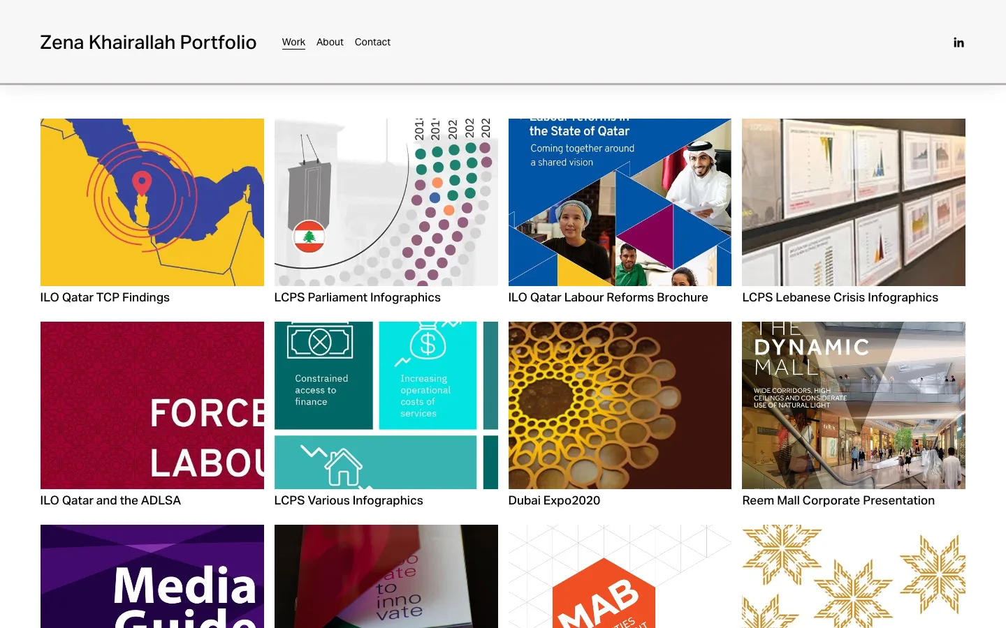 Portfolio زينة خيرالله